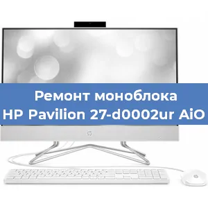 Замена материнской платы на моноблоке HP Pavilion 27-d0002ur AiO в Воронеже